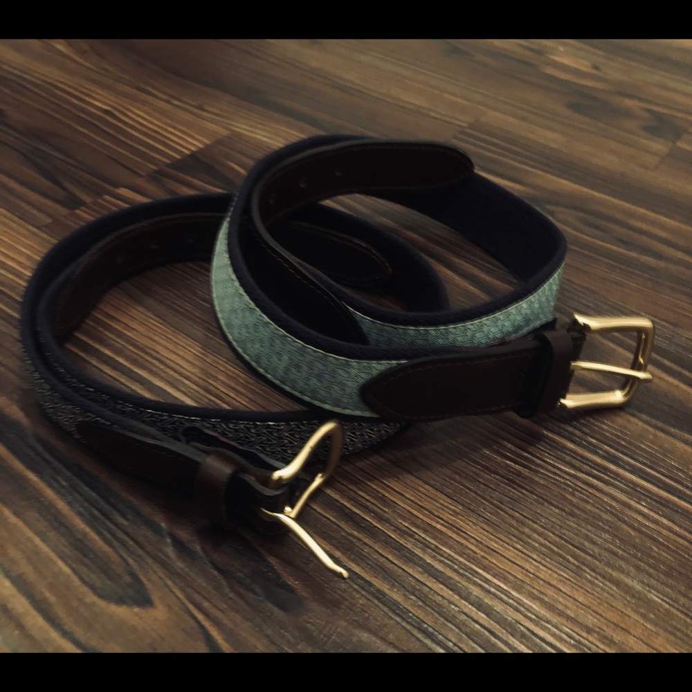 2 Vineyard Vines belts Sz 30